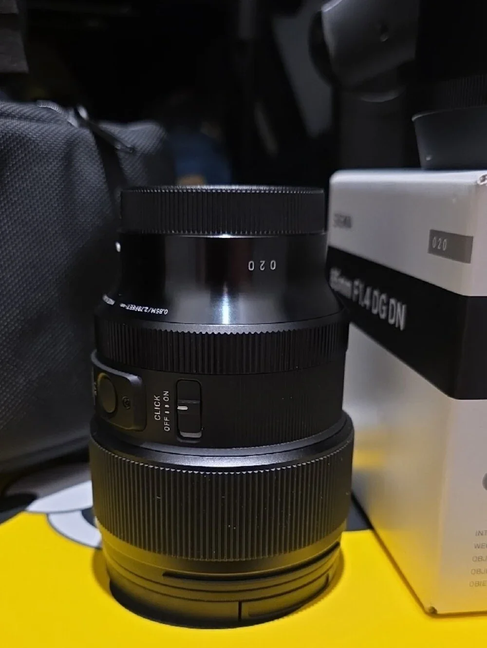 Sigma 85mm F1.4 DG DN Lens - Black